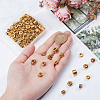 80Pcs 8 Styles Tibetan Style European Beads DIY-NB0012-43D-3