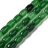 Natural Dyed White Jade Beads Strands G-M402-A01-09-2