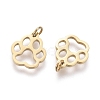 Ion Plating(IP) 304 Stainless Steel Pet Charms STAS-H100-26G-3