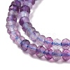 Natural Fluorite Beads Strands X-G-E194-09-4