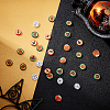 SUNNYCLUE Halloween 200Pcs 5 Styles Handmade Polymer Clay Cabochons CLAY-SC0001-20-4