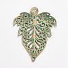 Tibetan Style Alloy Pendants PALLOY-F187-48ABG-2