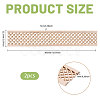 Wooden Fence and Courtyard Decoration DIY-WH0671-387B-2