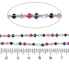 304 Stainless Steel Enamel Twisted Chains STAS-R100-40P-03-2