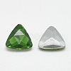 Pointed Back Glass Rhinestone Cabochons RGLA-T087-10mm-20-2