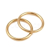 Ion Plating(IP) 304 Stainless Steel Closed Jump Rings STAS-G393-06G-18-3