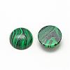 Synthetic Malachite Cabochons G-R416-10mm-38-2