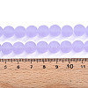 Transparent Glass Beads Strands GLAA-T032-T10mm-MD01-4