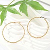 201 Stainless Steel Hoop Earrings EJEW-Q026-16G-D-1