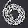 Transparent Glass Beads Strands EGLA-A039-T4mm-D13-4
