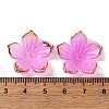 Transparent Acrylic Bead Caps TACR-P011-03F-3