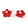 Handmade Lampwork Pendants LAMP-Q039-21G-2