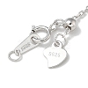 S925 Sterling Silver Chain Extender STER-R003-06P-2