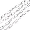 Tarnish Resistant 304 Stainless Steel Paperclip Chains CHS-I005-03P-2