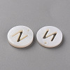 Natural Freshwater Shell Pendants LS-SHEL-Q311-008N-2