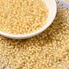 12/0 Transparent Glass Seed Beads SEED-F003-03C-14-1