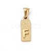 304 Stainless Steel Pendants STAS-Z120-03F-G-1