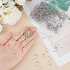 300Pcs 304 Stainless Steel Earring Hooks DIY-SP0001-04-3