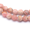 Natural Rhodonite Beads Strands G-E411-11C-3mm-3