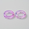 Plating Acrylic Beads LS-MACR-WH0010-20B-03-2