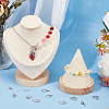 100Pcs 4 Styles Tibetan Style Alloy Toggle Clasps FIND-SC0008-04-4