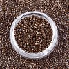FGB 11/0 Grade A Baking Paint Glass Seed Beads SEED-S030-1047-3