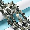 Natural Green Rutilated Quartz Beads Strands G-M205-81-4