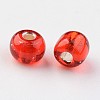6/0 Round Silver Lined Round Hole Glass Seed Beads X-SEED-A005-4mm-25-2