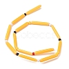 Handmade Lampwork Chevron Beads LAMP-Z019-01-22-4