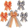 5Pcs 3 Style Ployester Bowknot Display Decoration DIY-CA0004-36-1
