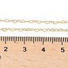 1/20 14K Gold Filled Heart Link Chain Necklaces for Women NJEW-Z068-03G-02-5