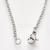 Non-Tarnish 201 Stainless Steel Pendant Necklaces LS-NJEW-T009-JN110-1-40-3