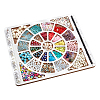 Wooden Bead Design Boards WOOD-WH0042-26D-1