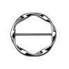 Zinc Alloy Buckles FIND-WH0091-58A-B-1
