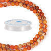 DIY Natural Regalite/Imperial Jasper/Sea Sediment Jasper Beads Bracelets  Making KIts DIY-TA0002-69B-2