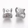 304 Stainless Steel Slide Charms STAS-I082-01P-2