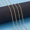 Brass Figaro Chains CHC-G005-15G-7