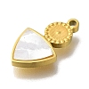 Ion Plating(IP) 304 Stainless Steel Manual Polishing Charms STAS-M059-07G-02-2