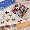 SUNNYCLUE 50Pcs Alloy Enamel Pendants ENAM-SC0004-06-3