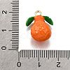 Alloy Enamel Pendants ENAM-D303-03G-01-3
