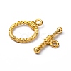 Tibetan Style Alloy Toggle Clasps TIBE-EA9138Y-G-FF-2
