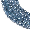 Cubic Zirconia Bead Strands ZIRC-C006-01B-04-5