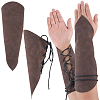 Viking Adjustable Polyester Cord Bracelets AJEW-WH20816-233B-B-1