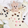 Plastic Flocky Craft Nose DIY-GA0008-72-4