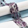 Raw Rough Natural Fluorite Beads Strands G-I283-G02-01-2