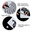 PET Plastic Drawing Painting Stencils Templates DIY-WH0244-170-4