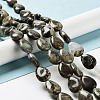 Natural Wealth Stone Jasper Beads Strands G-L242-32-2