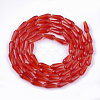 Transparent Glass Beads Strands X-GLAA-T009-004E-2