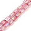 Imitation Jade Glass Beads Strands GLAA-P058-04A-03-1