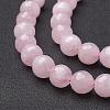 Natural Rose Quartz Beads Strands G-G099-F12mm-15-3